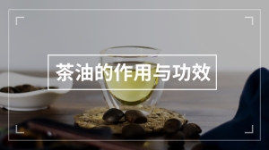 茶油的作用与功效