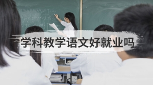 学科教学语文好就业吗