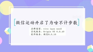 微信运动开启了为什么不计步数