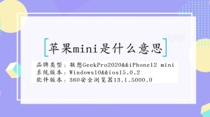 苹果mini是什么意思