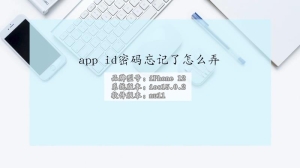 app id密码忘记了怎么弄