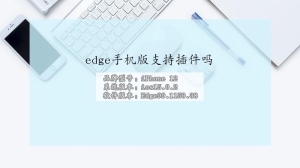 edge手机版支持插件吗