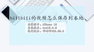 bilibili的视频怎么保存到本地