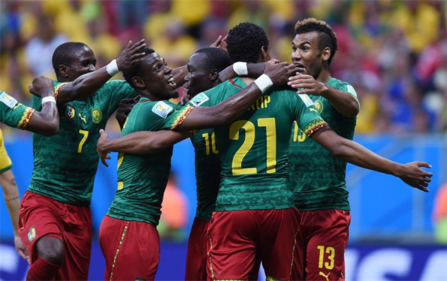 喀麦隆vs巴西历史比分（交手4次）