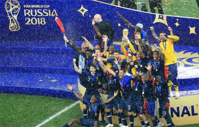 足球世界杯法国国家队几次夺冠（两次）