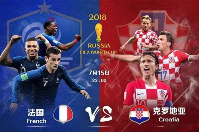 2018世界杯冠军亚军季军（法国，克罗地亚，比利时）