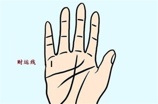 财运线分叉财运好不好