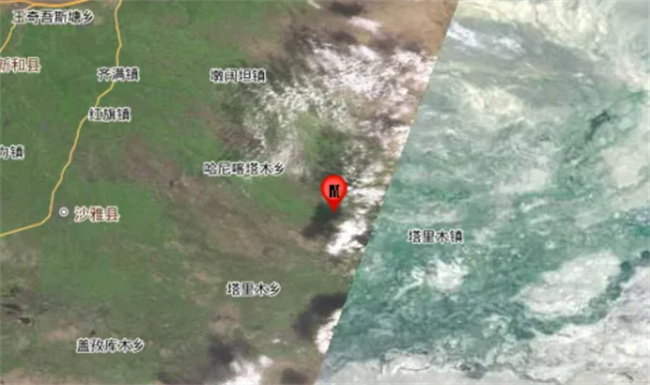 新疆两地发生地震，是什么原因造成的